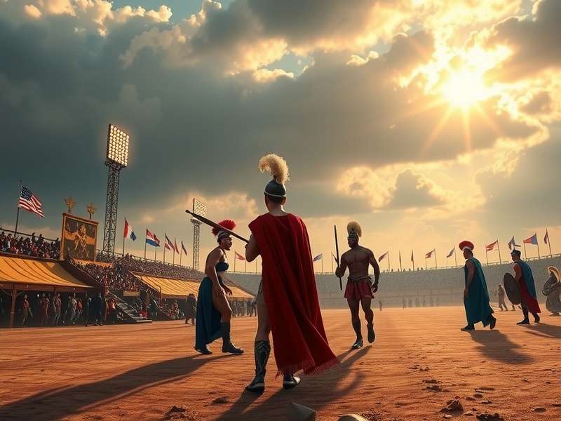 One Day Gladiators Game Arena